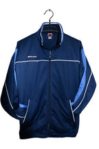 Vintage men Stanno blue full zip wind breaker track top M|L31 W21|SKU 6705