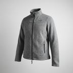 Vintage men Tog24 grey full zip high neck jumper in L|L31 W21|SKU 5702