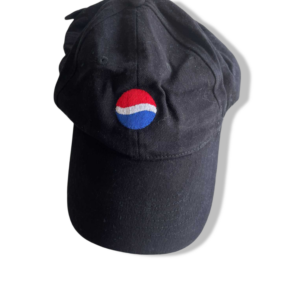 Vintage men black Pepsi baseball cap| SKU 5673