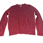 Vintage men red Gap crew neck regular fit sweatshirt in M|L27 W20| SKU 5545