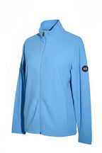 Vintage mens Swiss heritage life NDK  blue fleece full zip high neck sweater in L|L31W23|SKU 6696