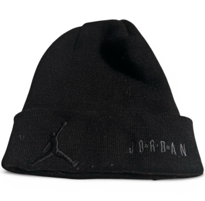 Vintage unisex Air Jordan Peak beanie in black one size sku  6783