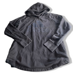 Vintage women graphics black hoodie in M|L27 W19|SKU 5653
