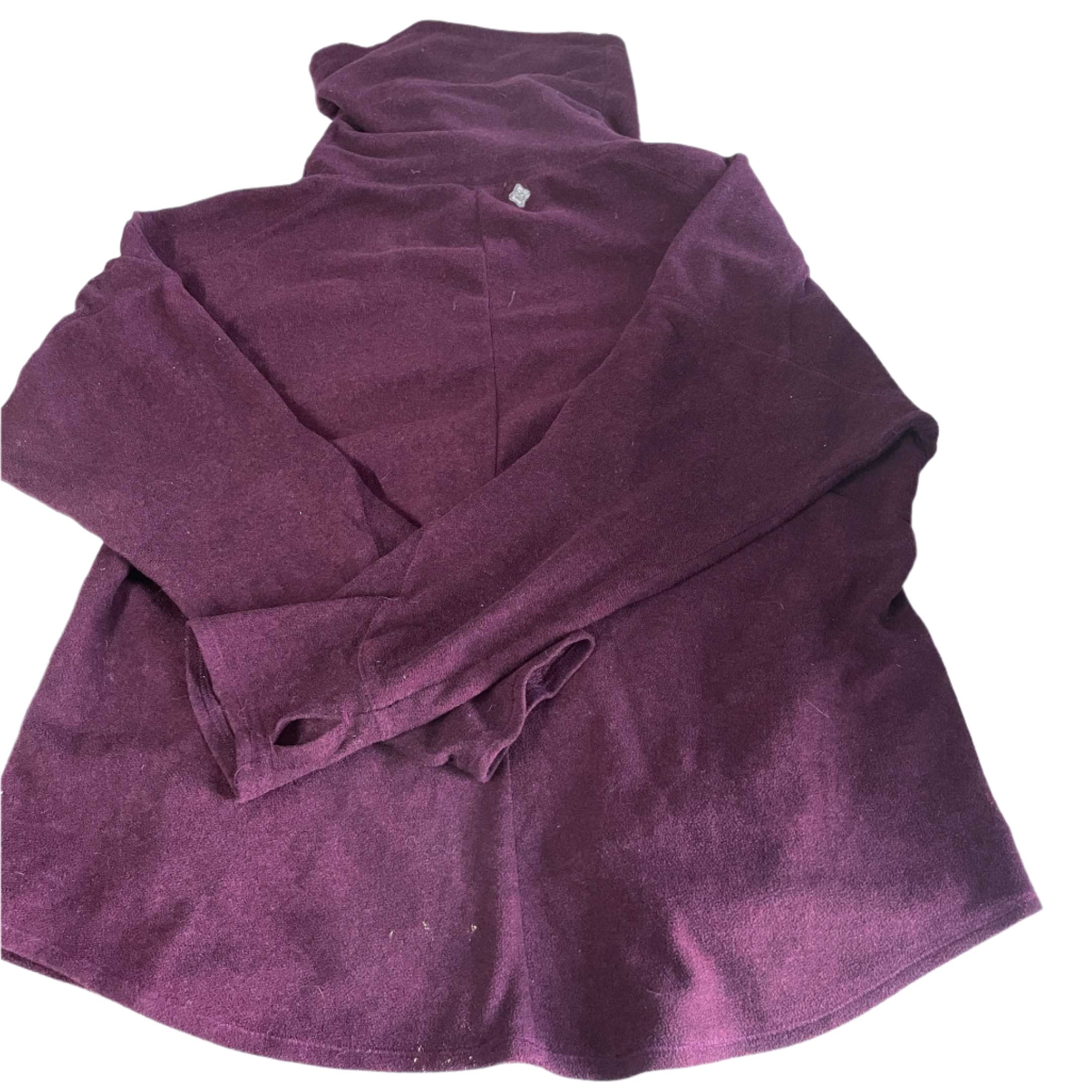 Vintage women purple high neck jumper in XL|L28 W20|SKU 6474
