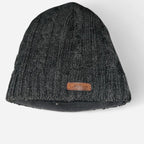 Wedze grey cable knit beanie hat made of a wool blend material. 
One size 
SKU 7180