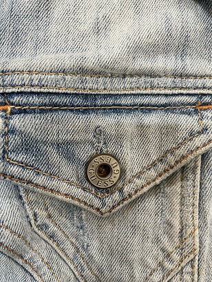 Rachels Closet Vintage y2k Guess denim blue jacket Size S