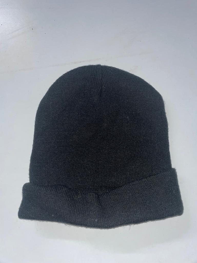 Vintage Black Adidas Original Beanie knitted cap