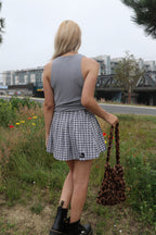 Vintage topshop grey tank top uk 14