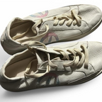 Women's Soludos Ibiza Platform Casual white leather Sneakers  Size 6 UK 6 6750