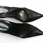 Womens  River Island POINTED SLINGBACK COURT SHOES size EU 40 UK 7 SKU 6749