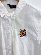 Vintage white topshop medium long sleeve shirt