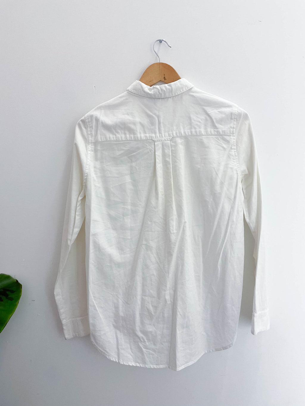 Vintage white topshop medium long sleeve shirt