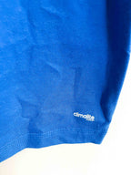 Vintage Adidas climate cotton blue large tshirt