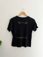 Vintage black nightwish graphics mens tshirt size L