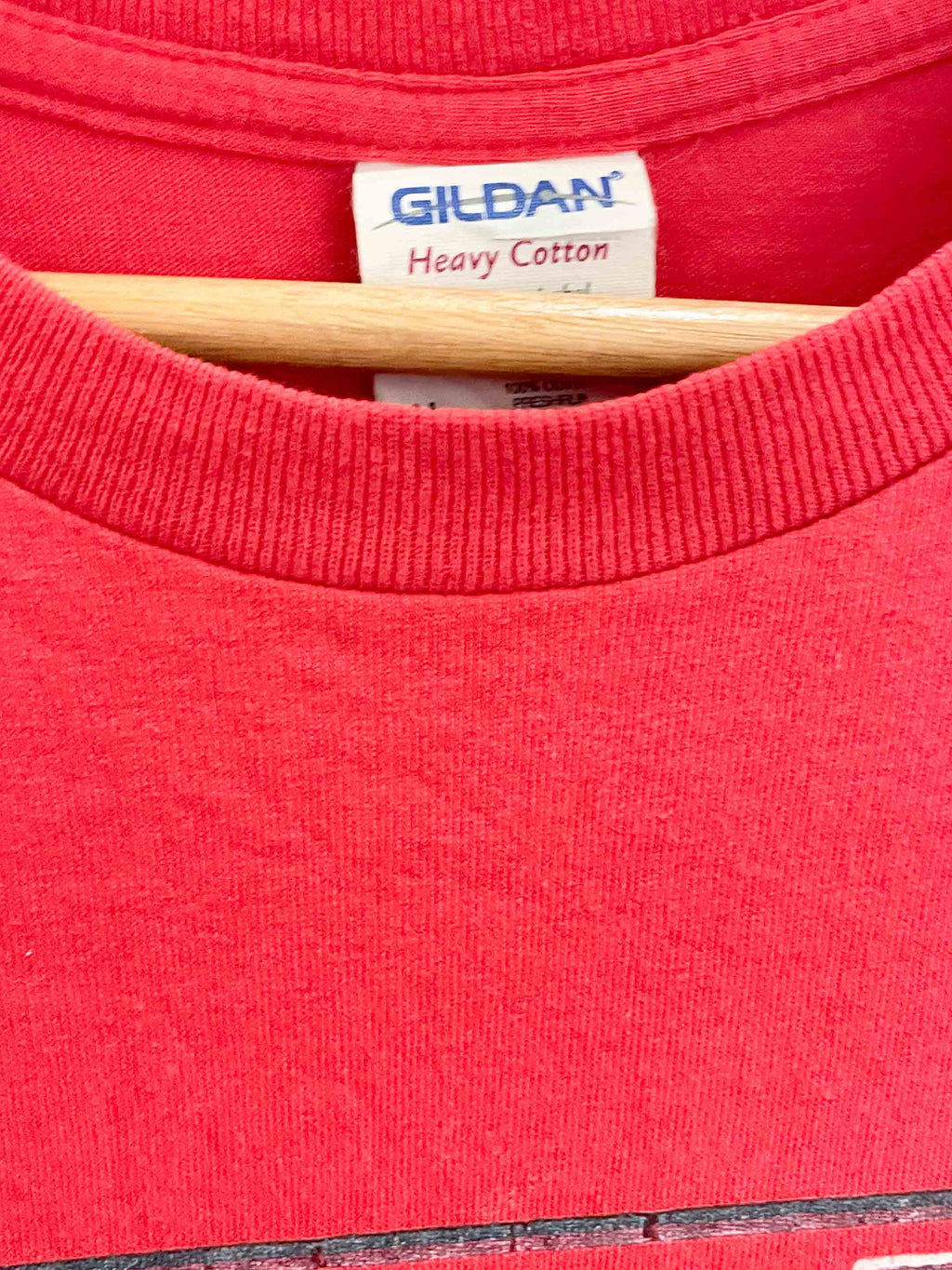 Vintage Gildan paradise graphics red mens tshirt size S