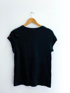Vintage black womens xlarge puma tshirt