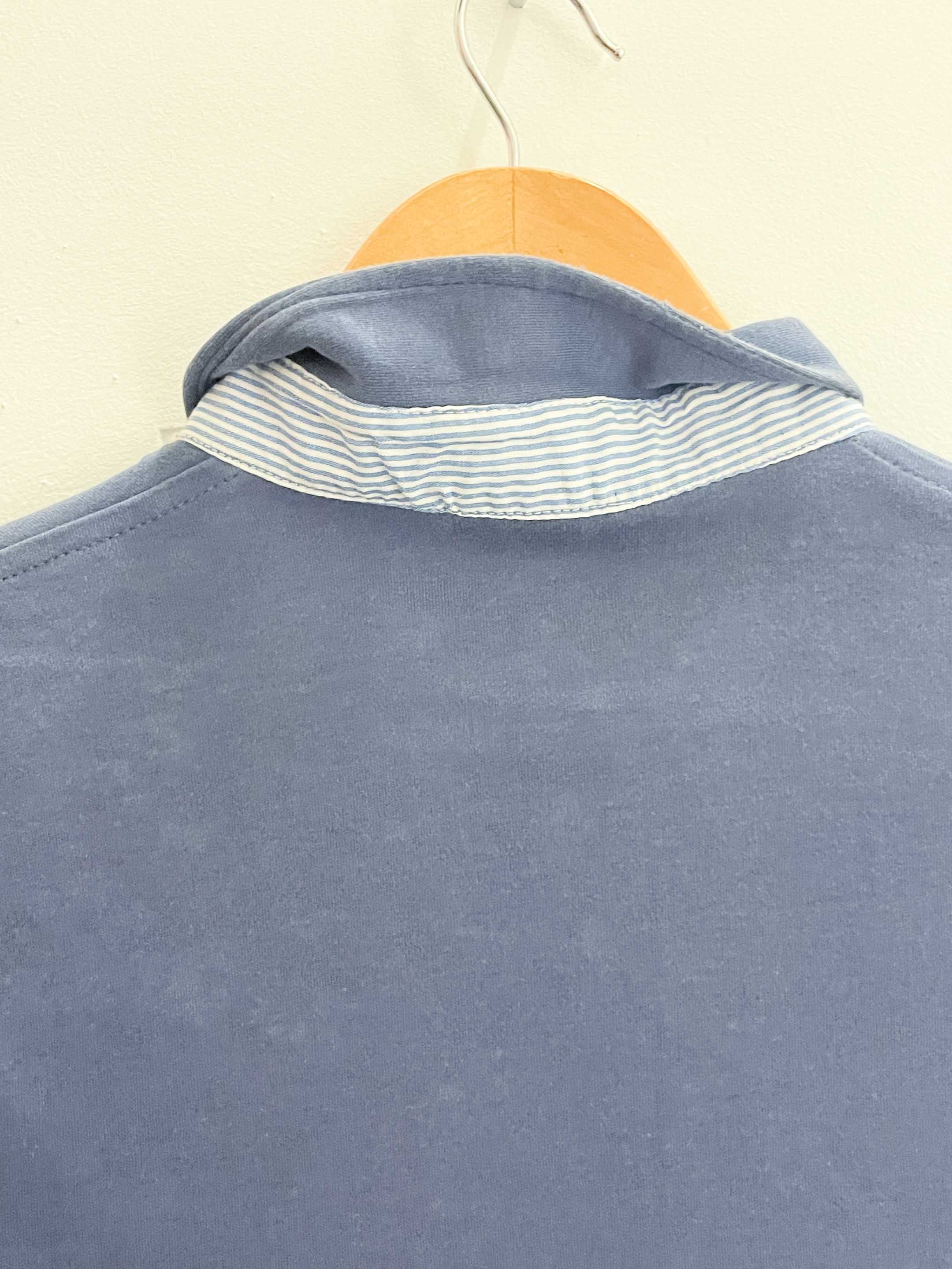 Vintage blue mens tommy hilfiger polo shirt size M