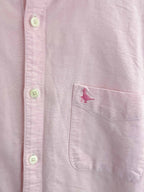 Vintage pink jack wills regular fit mens large shirt