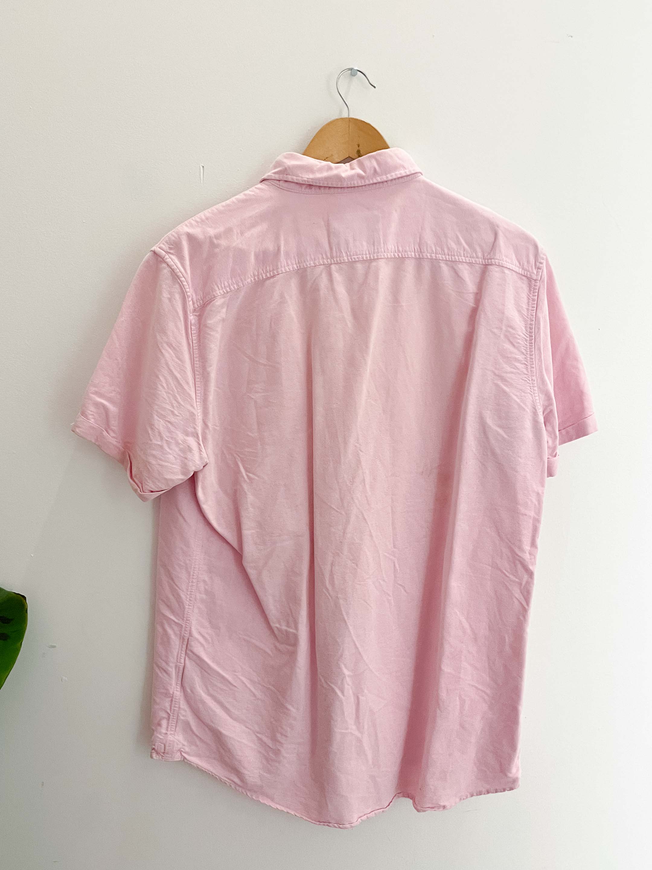 Vintage pink jack wills regular fit mens large shirt