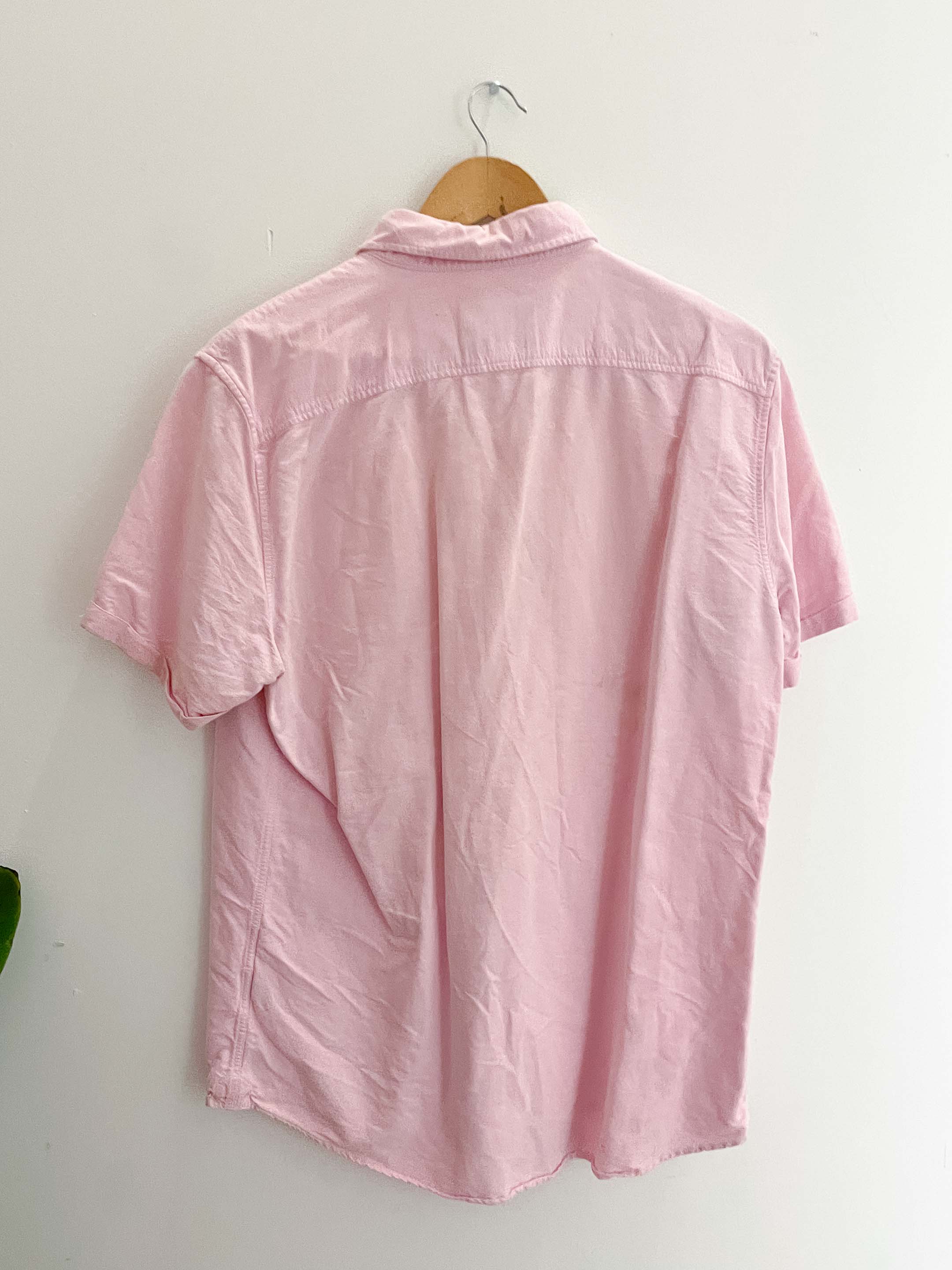 Vintage pink jack wills regular fit mens large shirt
