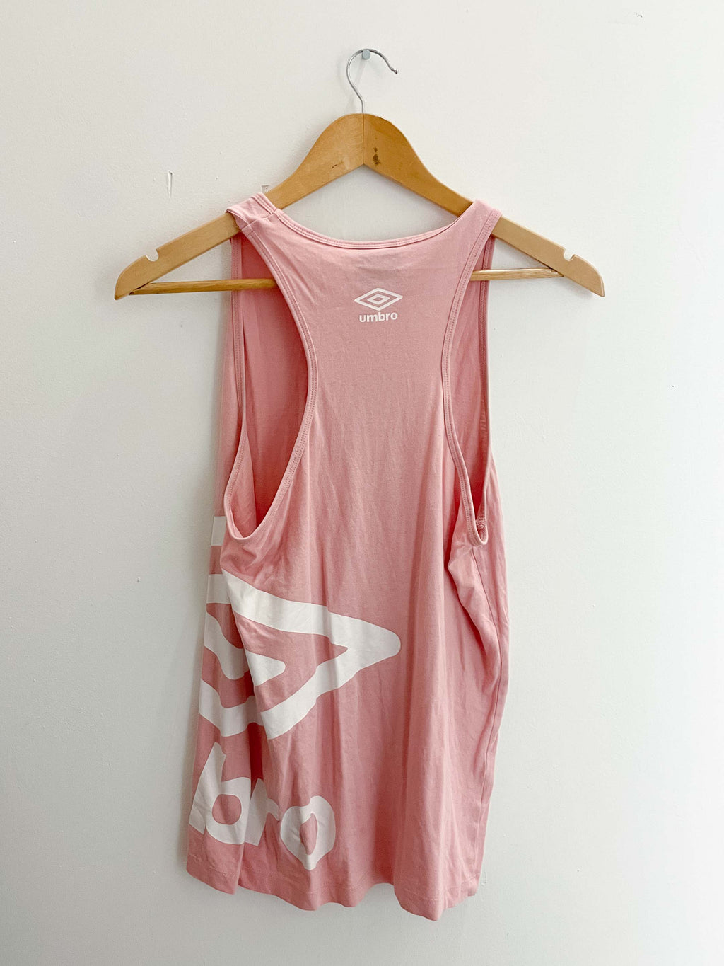 Vintage umbro women pink small tank top