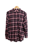 Vintage Gap thick red checkered medium long sleeve shirt