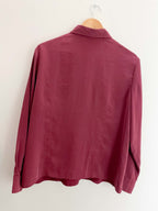 Vintage premium classic fit red long sleeve shirt size 8