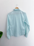 Vintage blue regular fit long sleeve shirt size 12