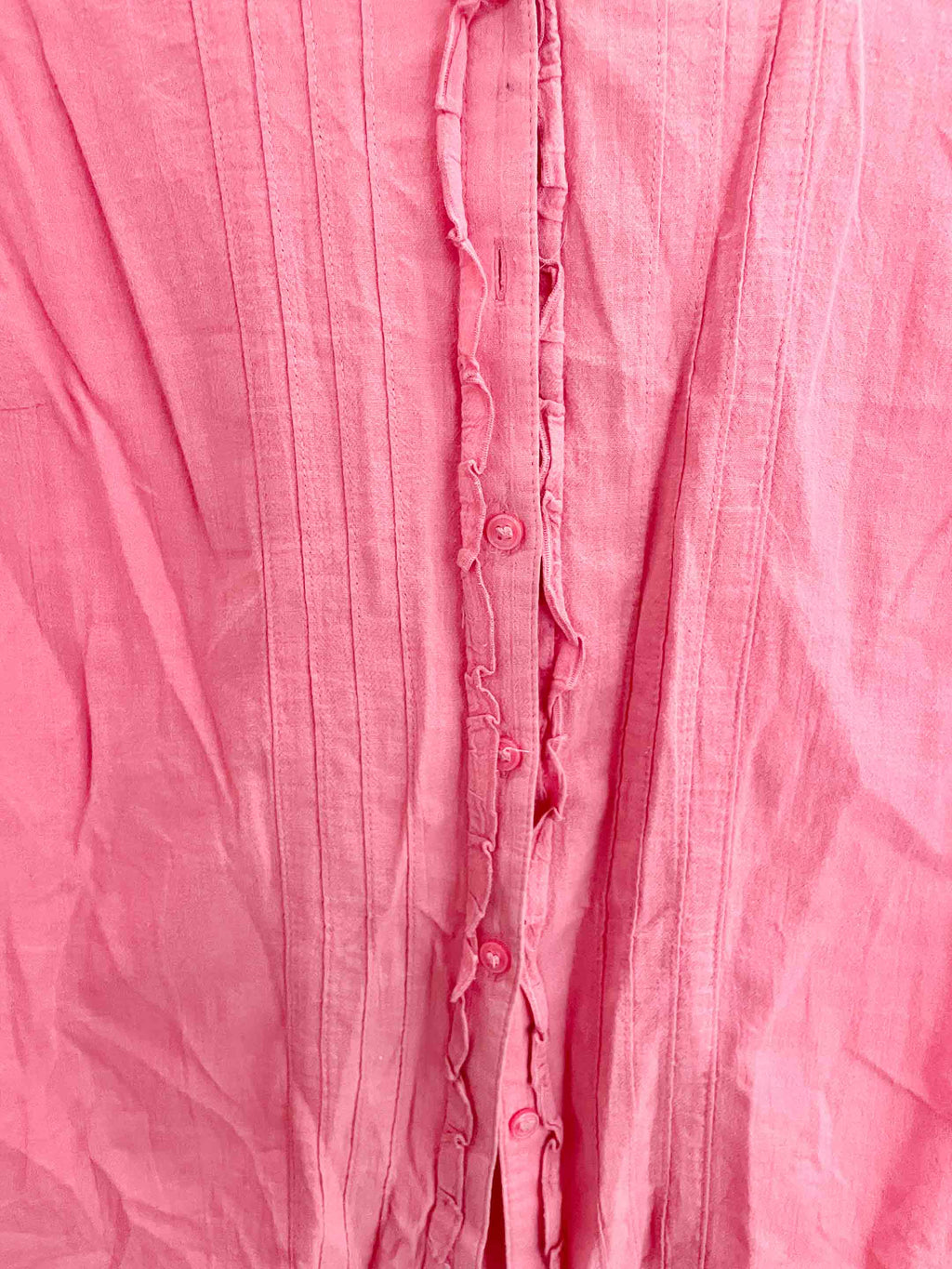 Vintage womens pink shirt size 16