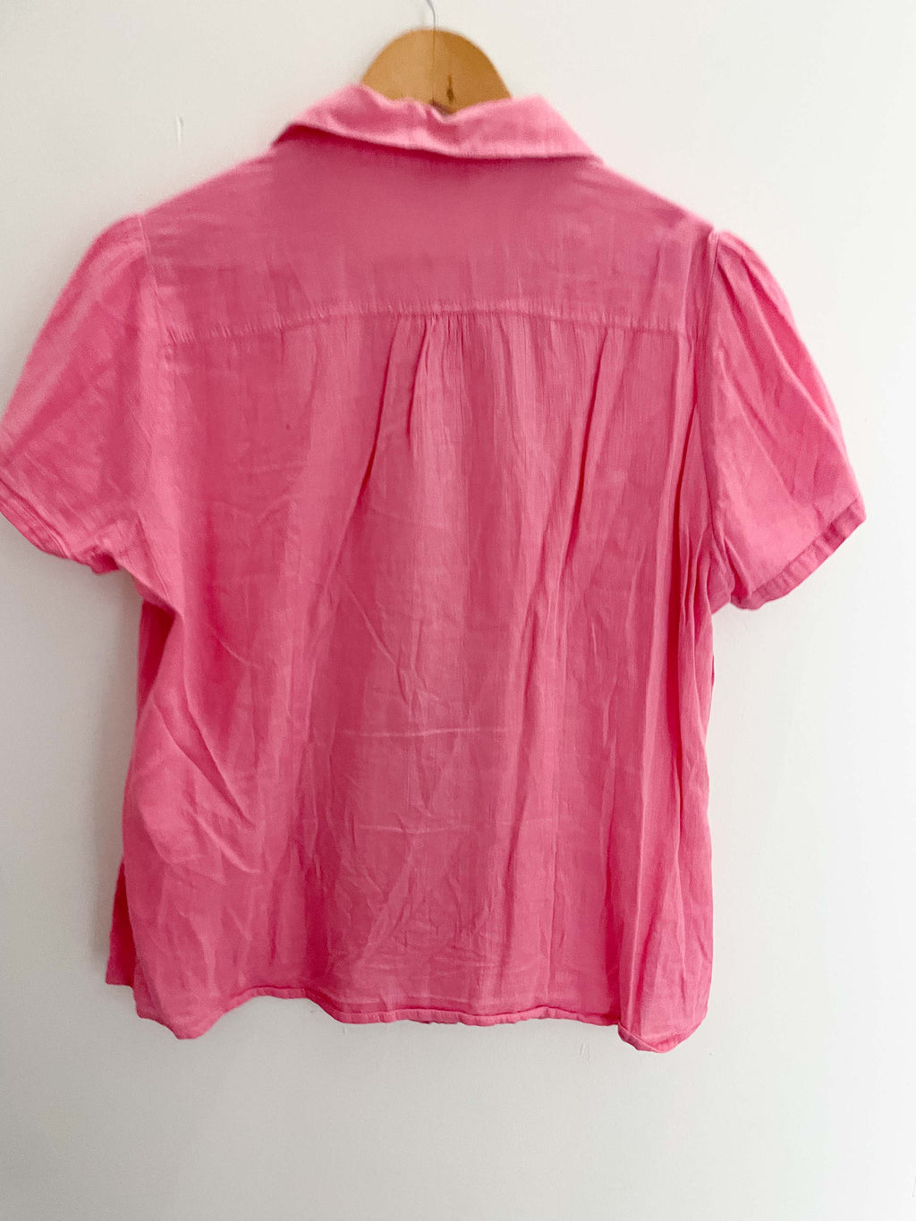 Vintage womens pink shirt size 16