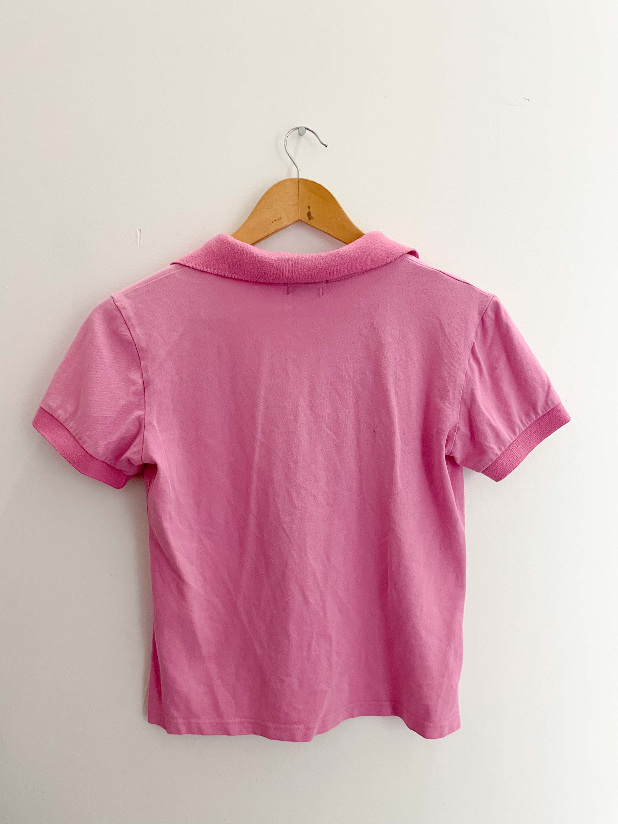 Vintage ralph lauren custom fit pink large polo shirt