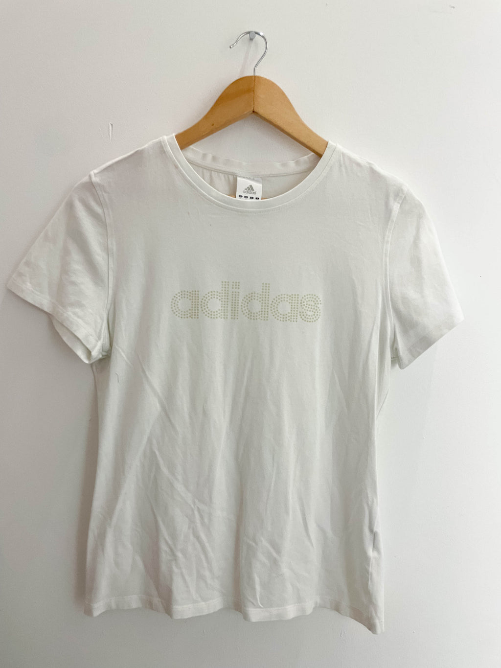 Vintage white adidas tshirt