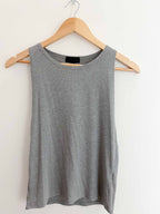 Vintage topshop grey tank top uk 14