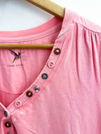Vintage womens river island peach vneck top