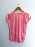 Vintage womens river island peach vneck top