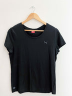Vintage black large puma tshirt