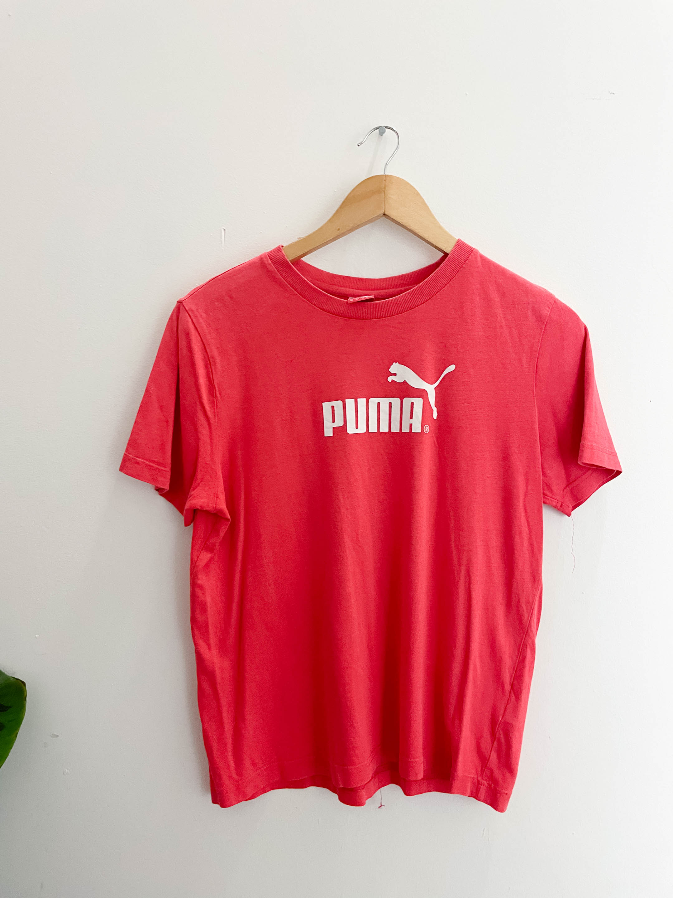 Vintage red puma tshirt size XL