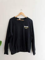 Vintage crossfit viribus black large jumper