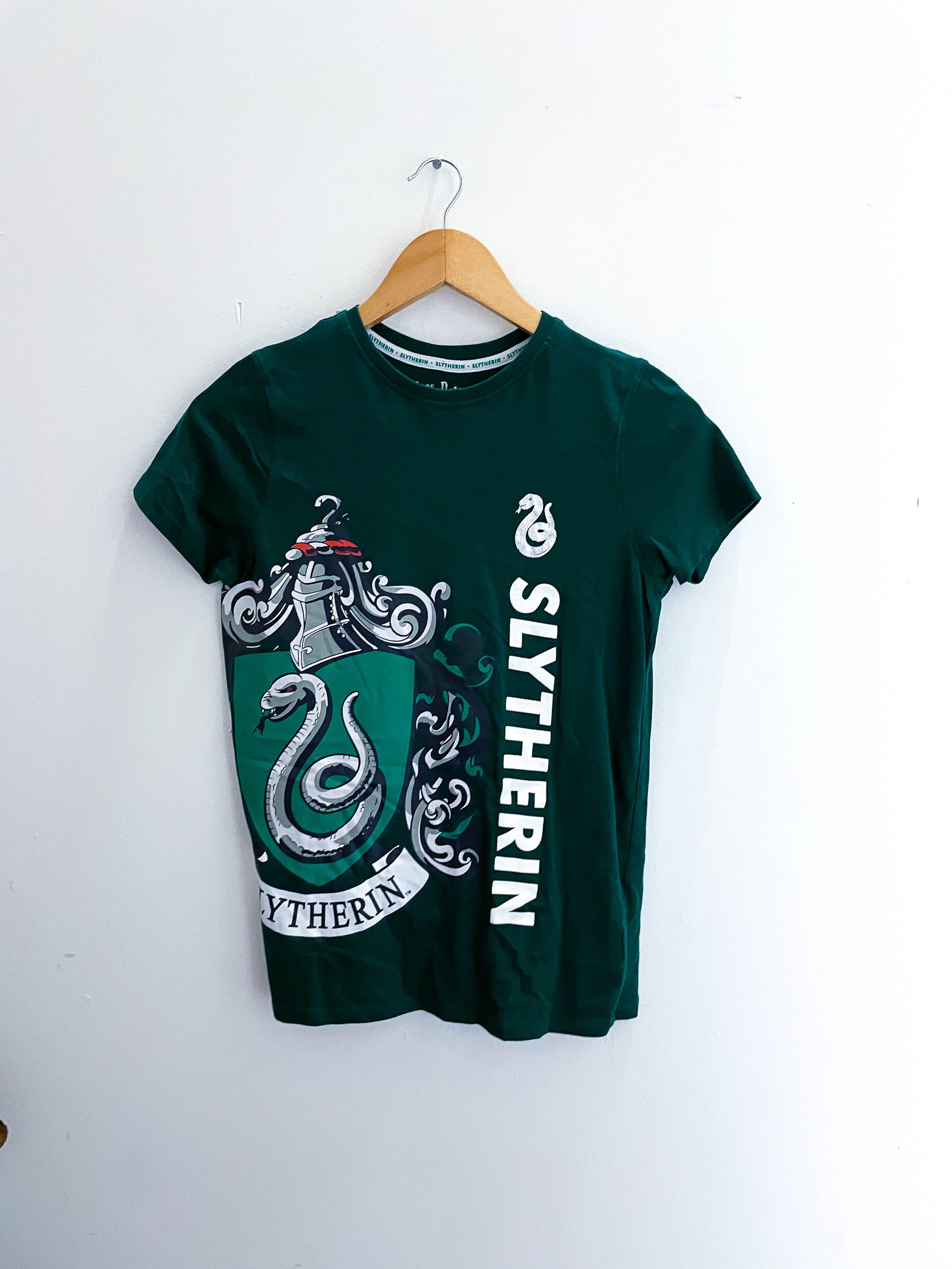 Vintage Harrypotters slytherin green medium tshirt