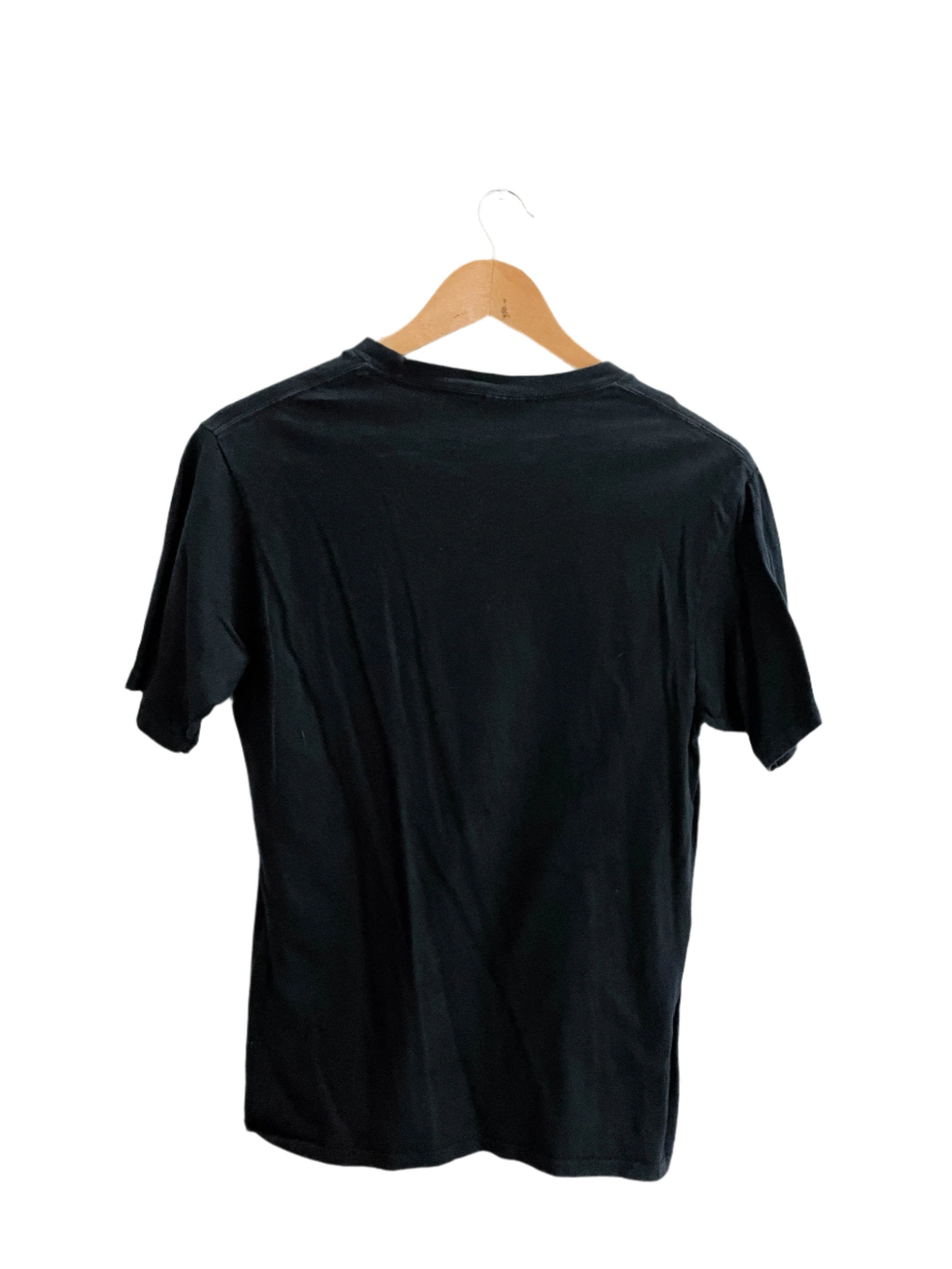Vintage larry. A.Ryle raiders soccer black medium tshirt