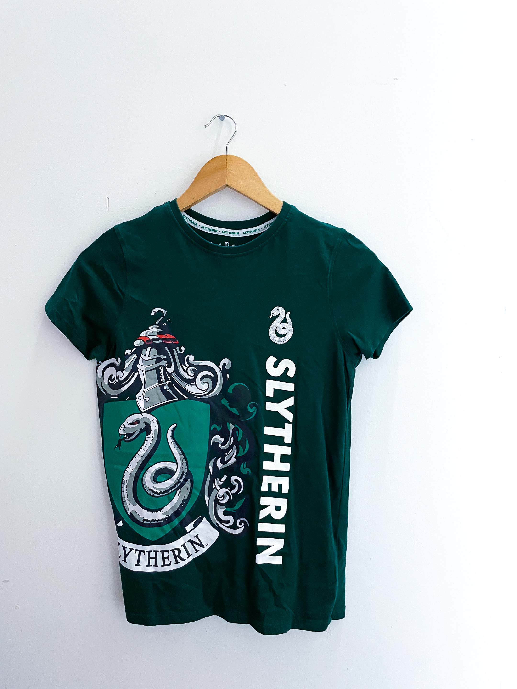 Vintage Harrypotters slytherin green medium tshirt