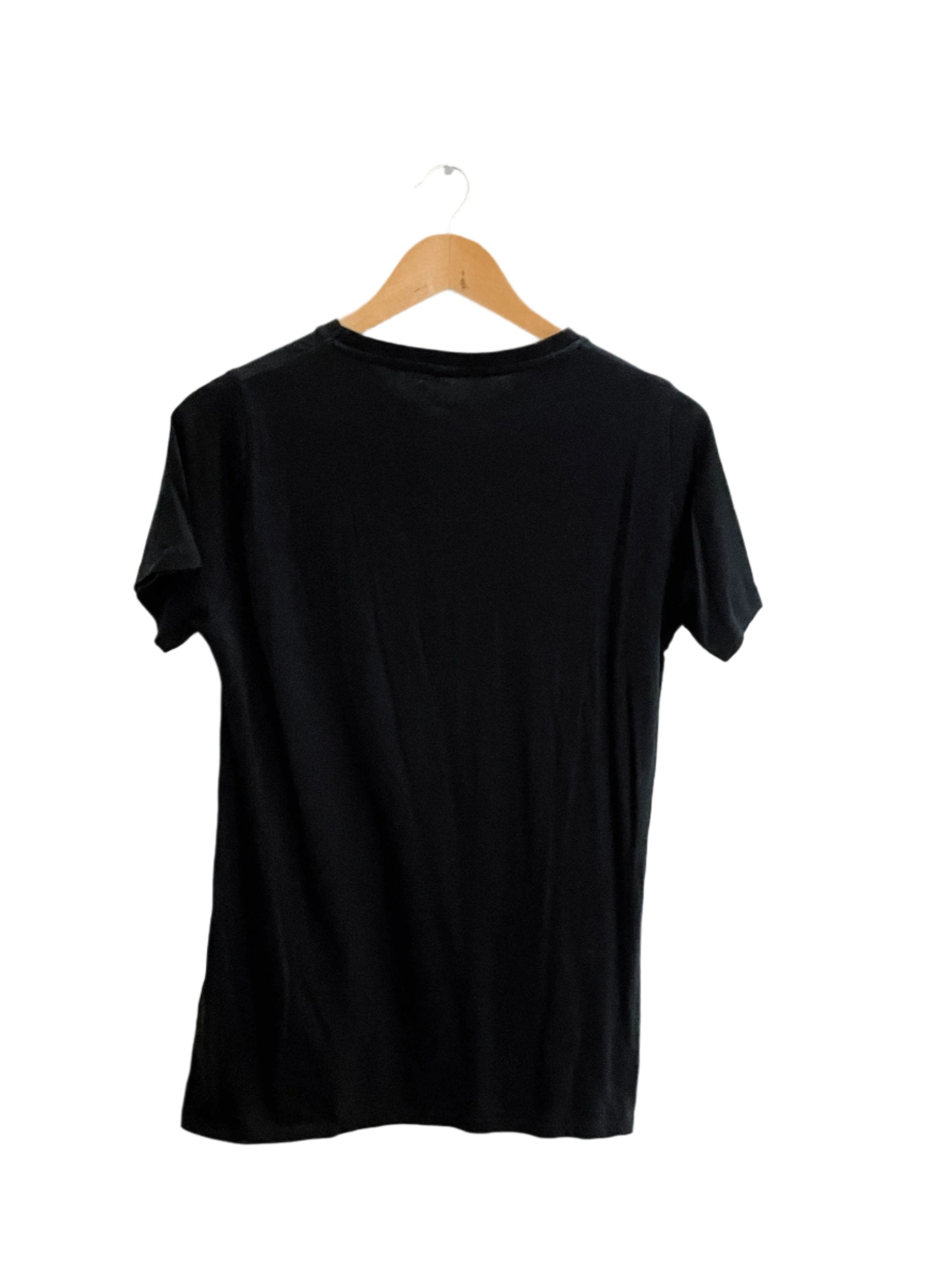 Vintage J'adore graphics black tshirt size uk 10