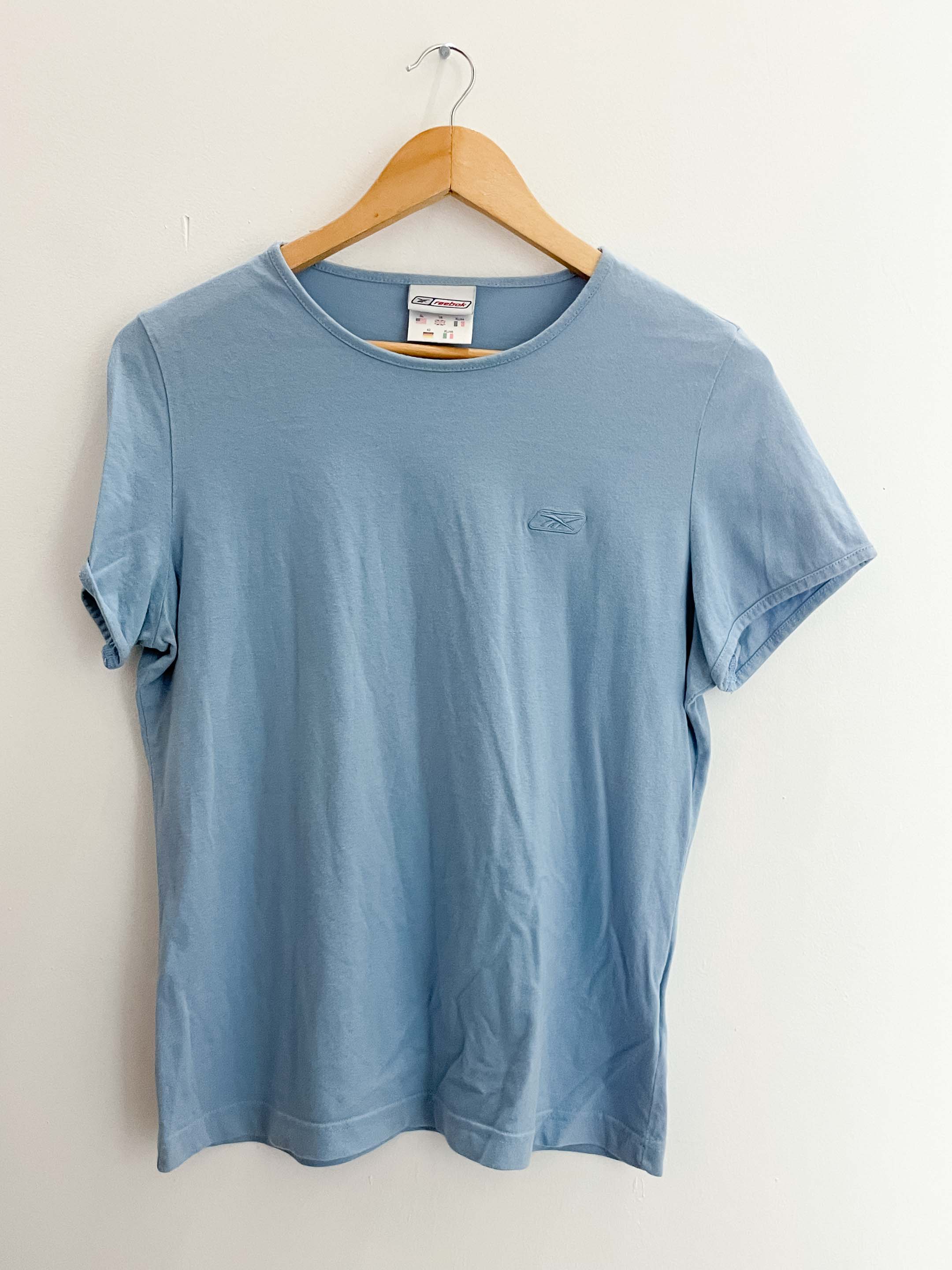 Vintage blue reebok tshirt size XL