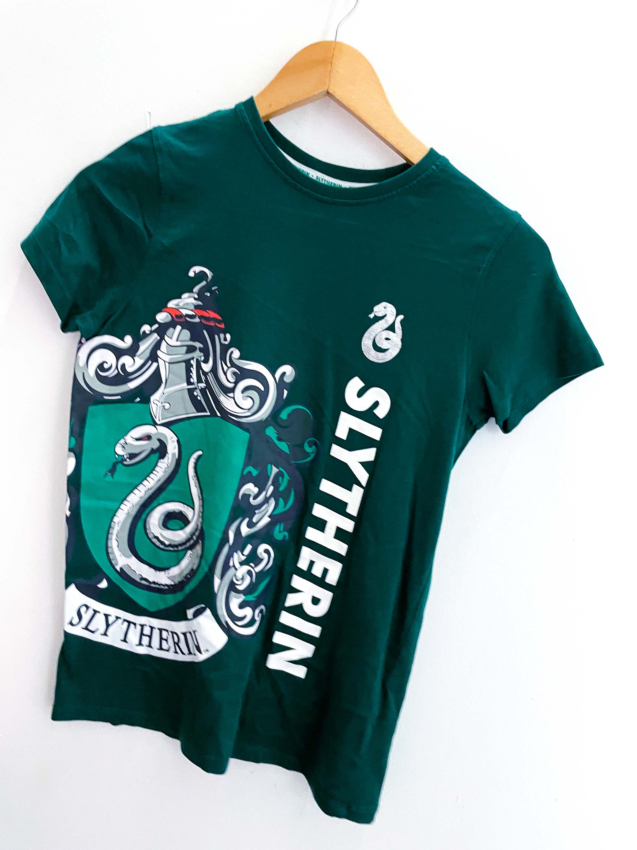 Vintage Harrypotters slytherin green medium tshirt