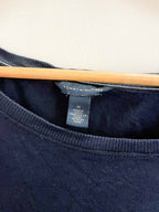 Vintage Navy blue tommy hilfiger medium sweatshirt