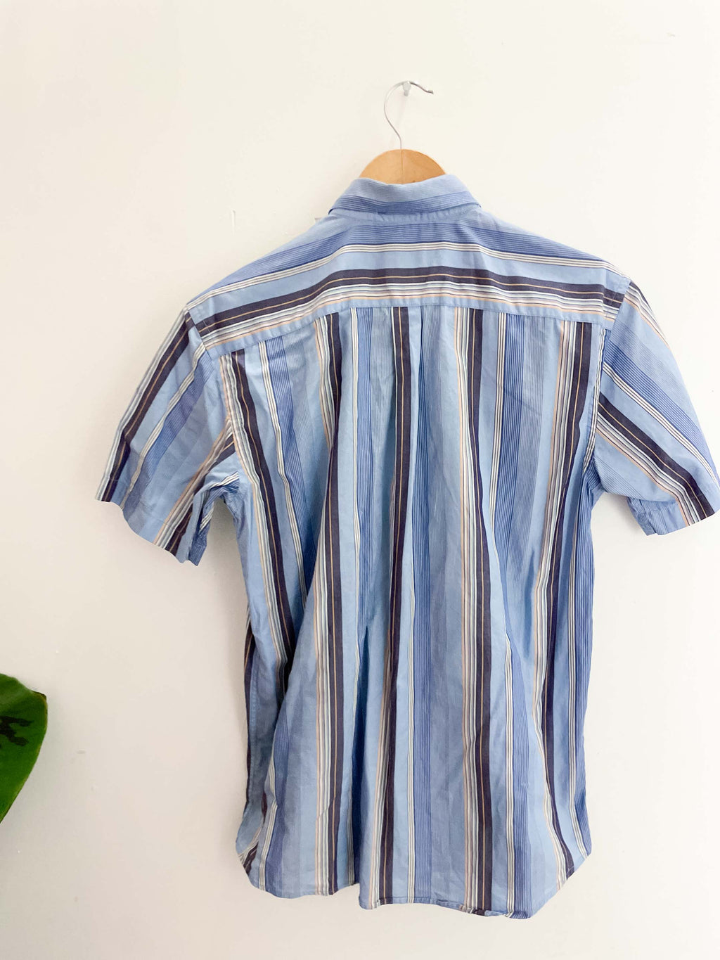 Vintage Lacoste 90s blue womens Button up Summer Festival Shirt