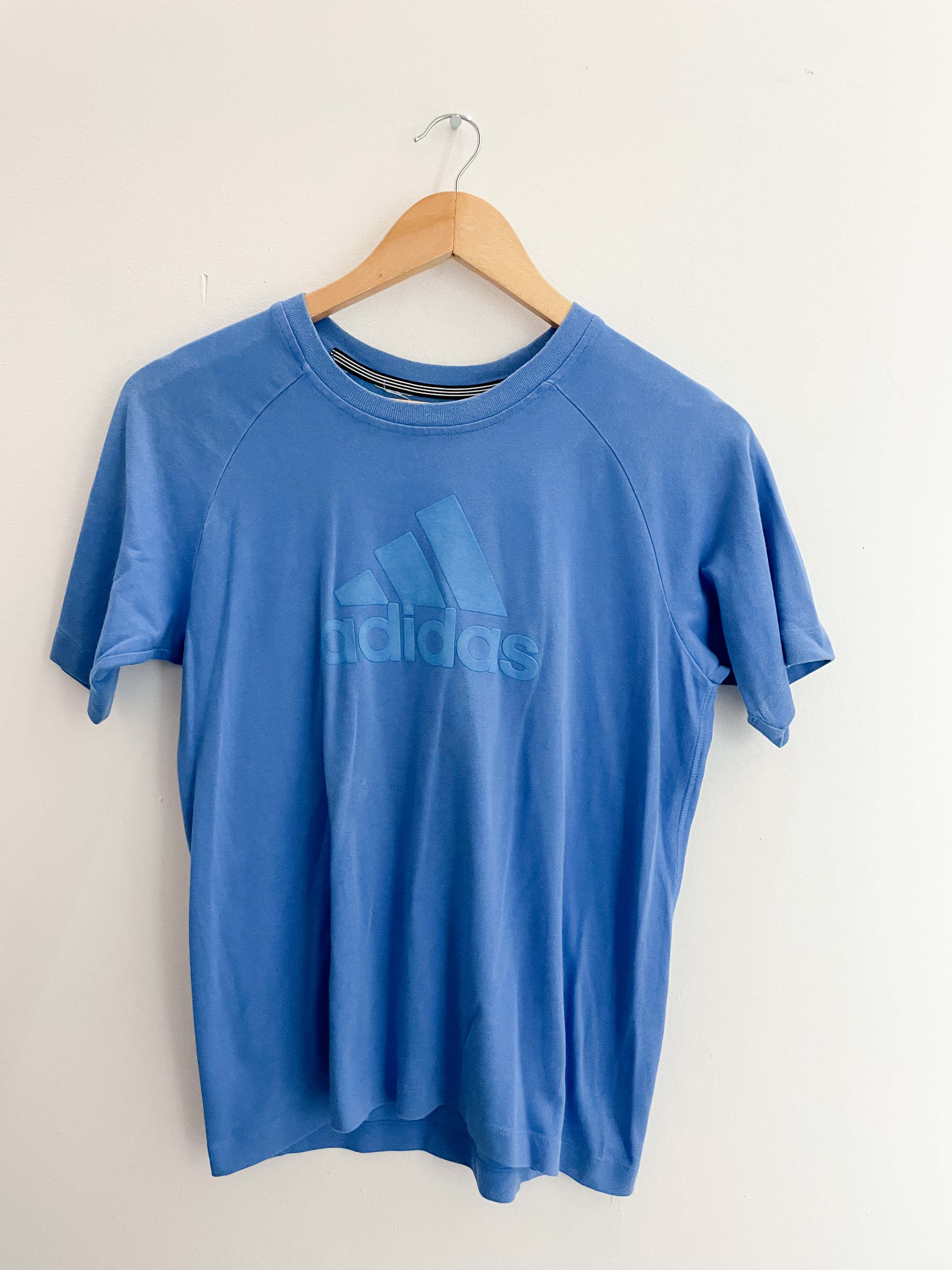 Vintage blue adidas medium tshirt