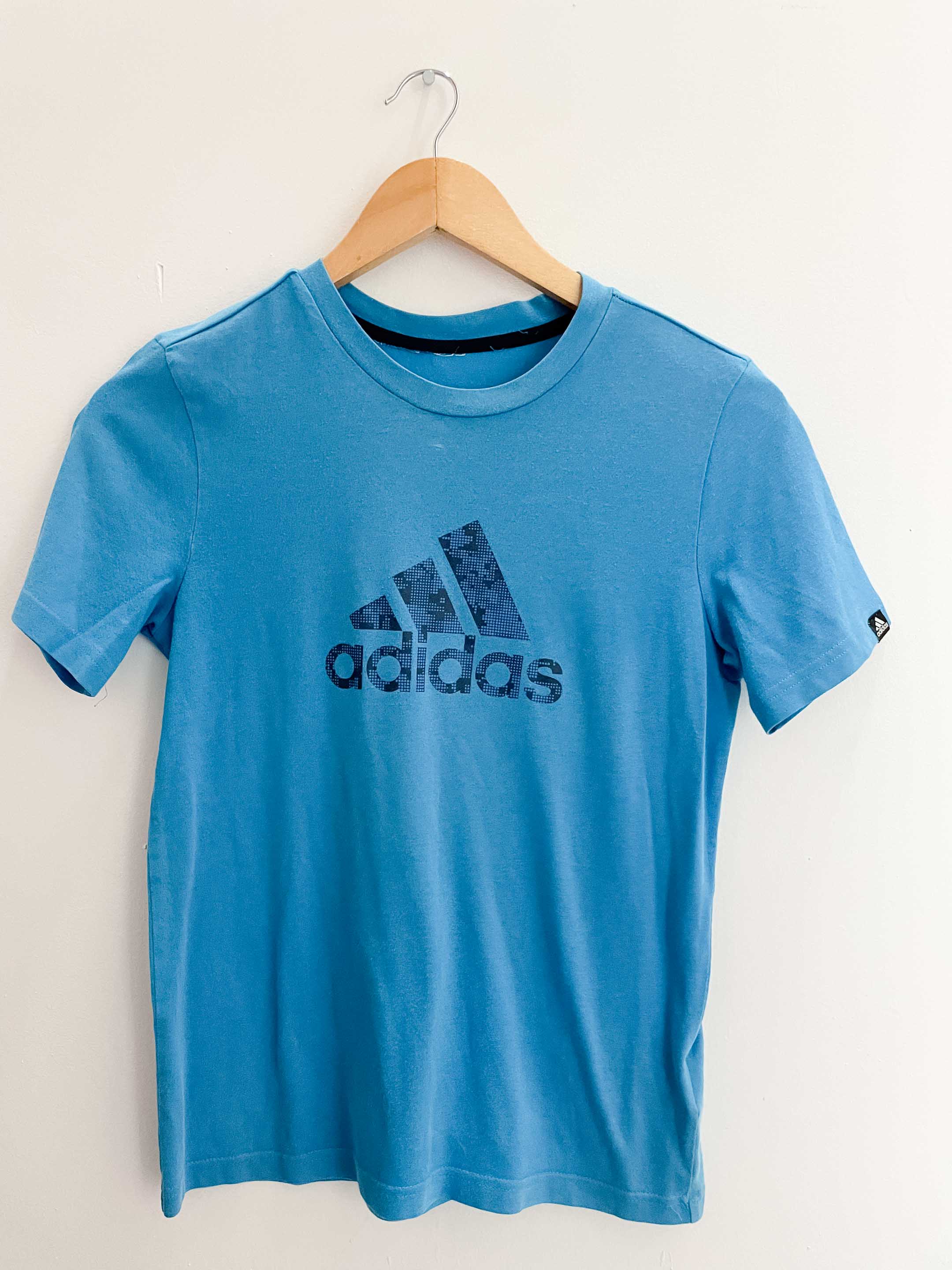 Vintage small blue adidas tshirt