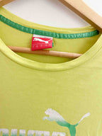 Vintage yellow puma large Tshirt
