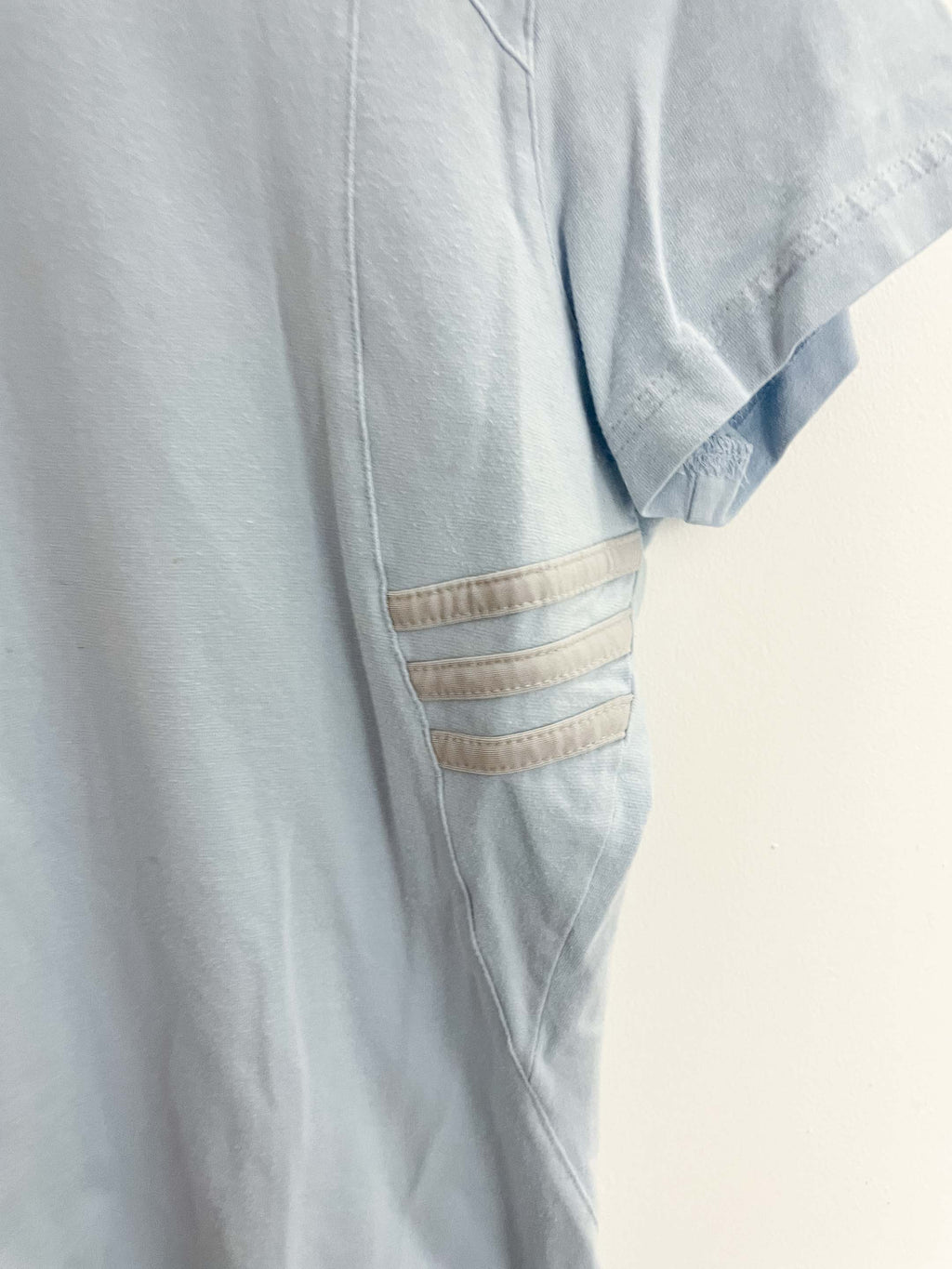 Vintage light blue medium adidas tshirt